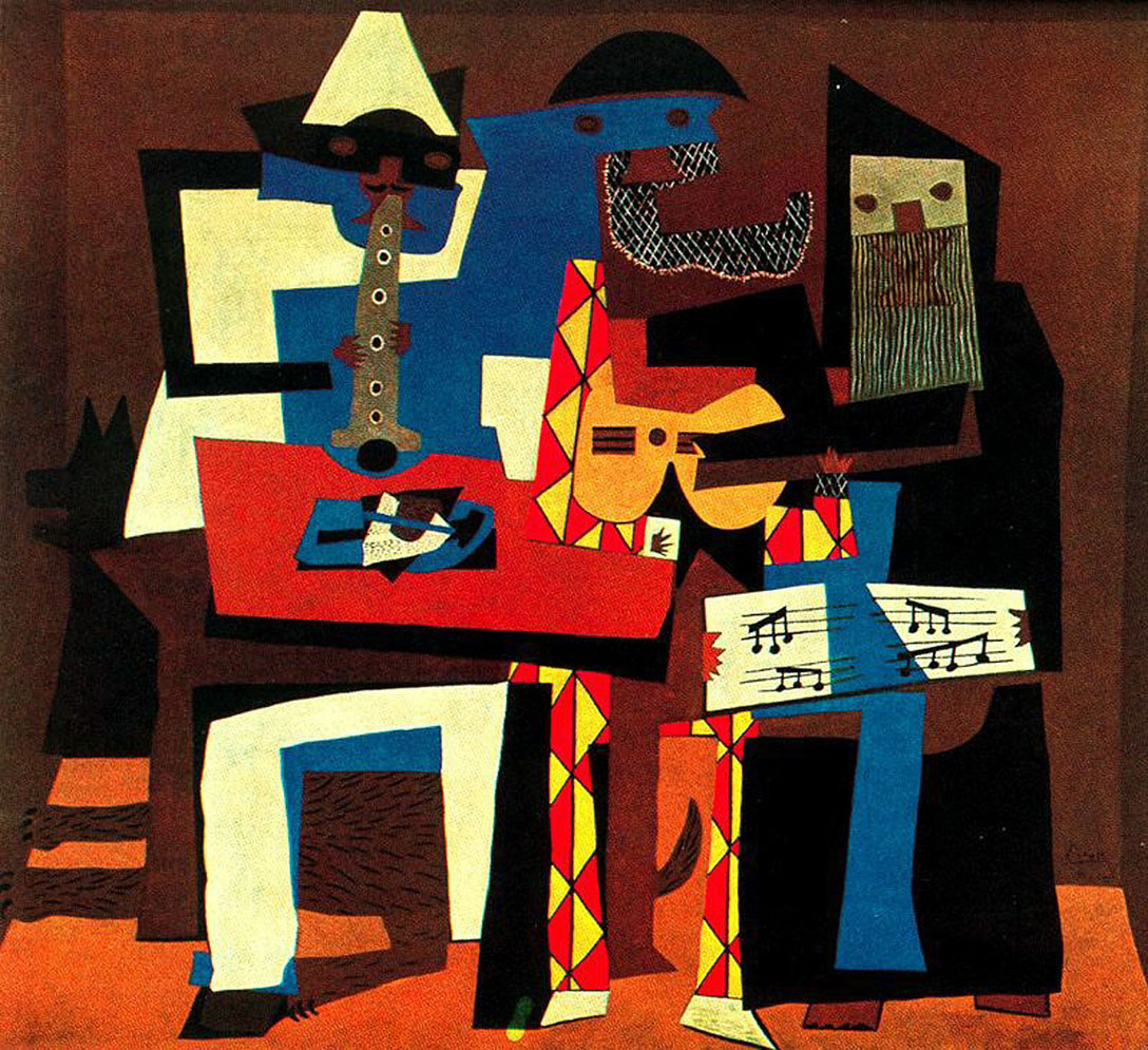 Picasso Musicians with masks 1921